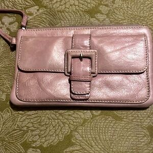 Hobo International Sm Audrey Classic Crackled Distressed Leather Vintage